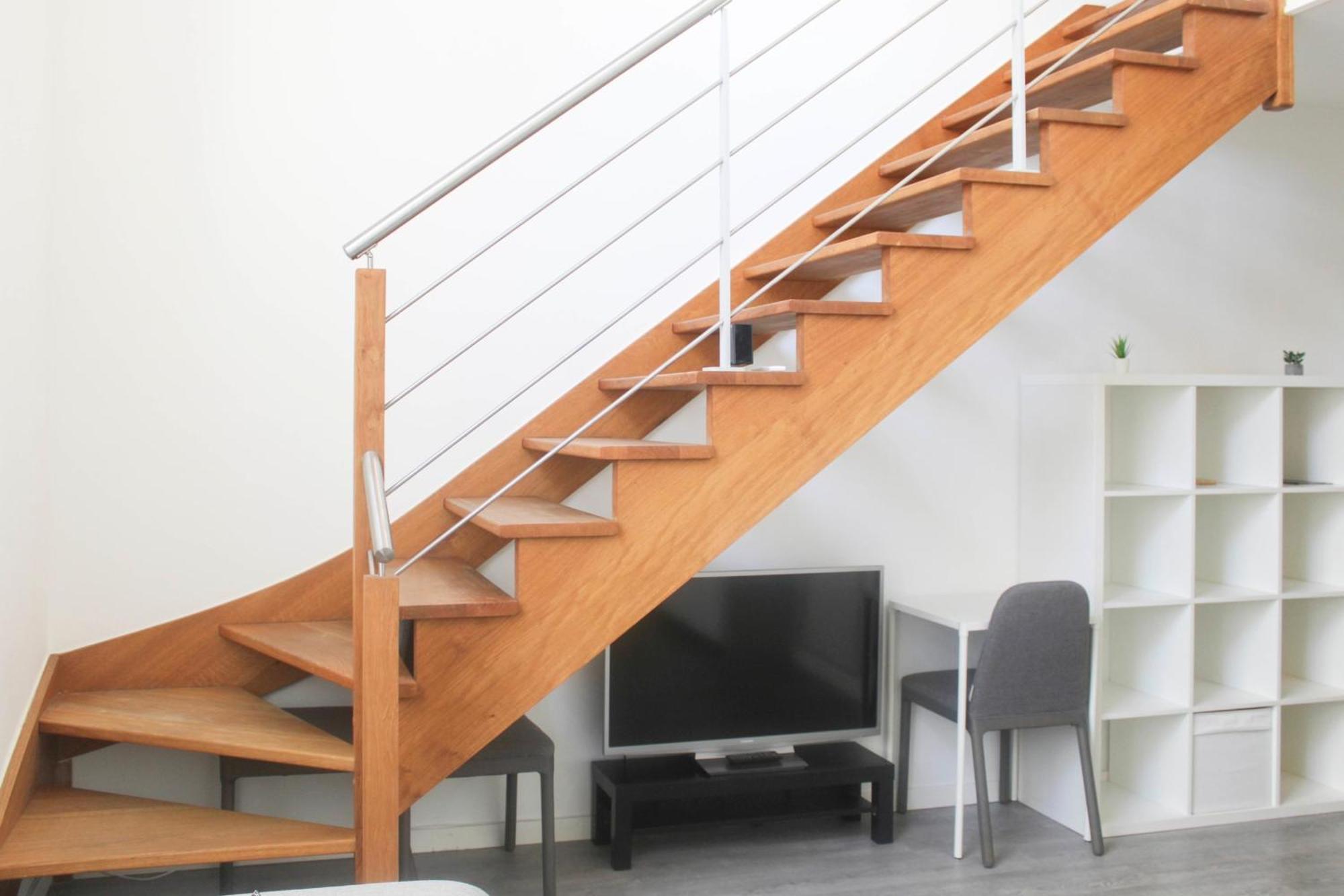Duplex Adjoining The Eiffel Hall La Communale Appartement